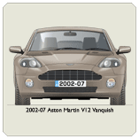 Aston Martin V12 Vanquish 2002-07 Coaster 2